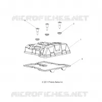 ENGINE, COUVERCLE SOUPAPE