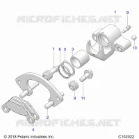 FREIN ARRIERE CALIPER