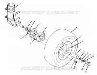 ROUE AVANT  350 2X4 (4918531853017A)