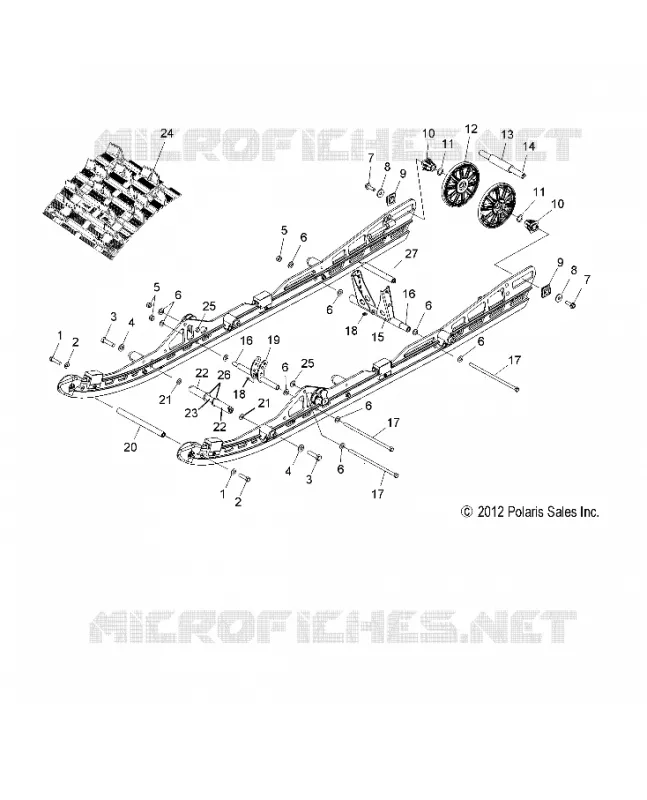SUSPENSION ARRIERE AND TRACK