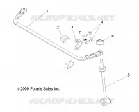 SUSPENSION, REAR BARRE STABILISATRICE