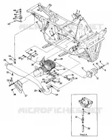 ENGINE AND SUPPORT SILENCIEUX (4917731773005A)