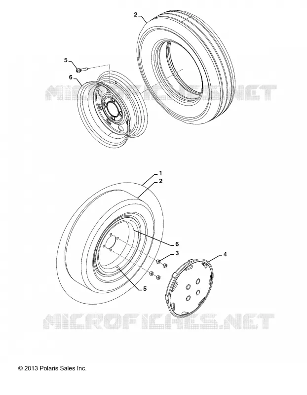 ROUES, OPTIONS, ROUE 12 INCH