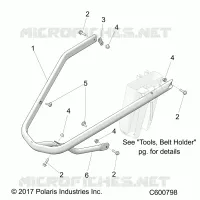 BODY, BUMPER, FRONT