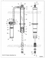 SUSPENSION, AMORTISSEUR ARRIERE