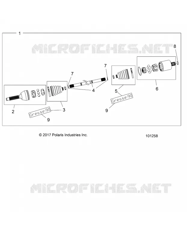 DRIVE TRAIN, TRANSMISSION AVANT SHAFT