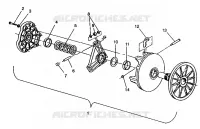 EMBRAYAGE DE TRANSMISSION ASSEMBLY LITE GT E943133 (49273527350020)