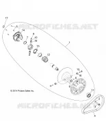 SYSTÈME DE TRANSMISSION, SECONDARY CLUTCH
