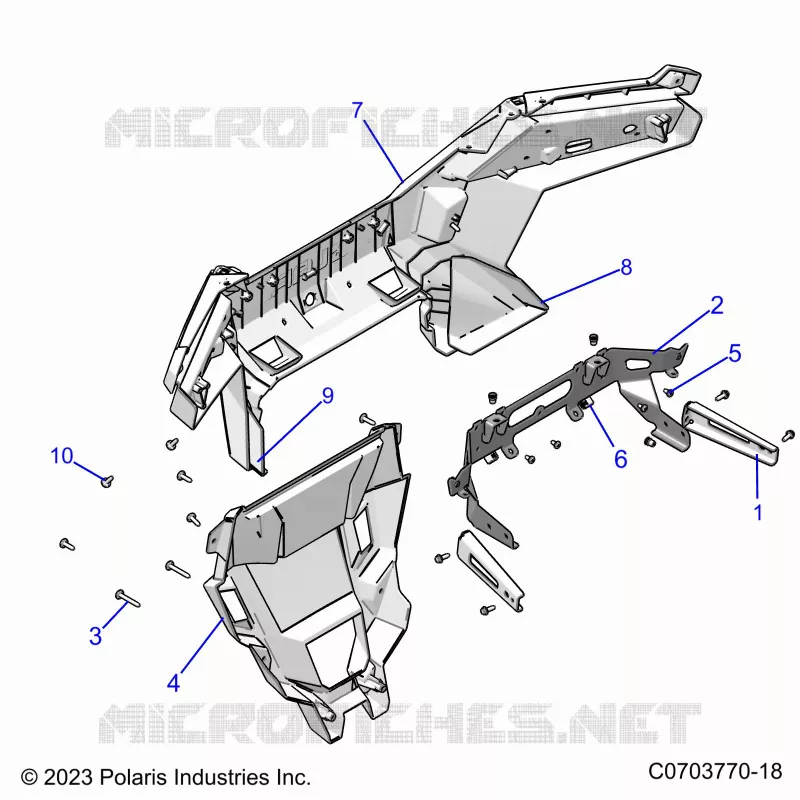 CARROSSERIE ARRIERE BUMPER
