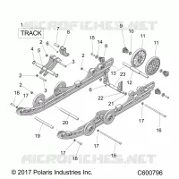 SUSPENSION ARRIERE AND TRACK