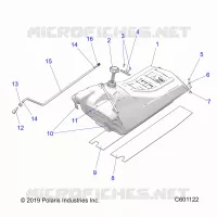 SYSTÃˆME D'ALIMENTATION, FUEL TANK ASM.