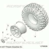 ROUES, REAR