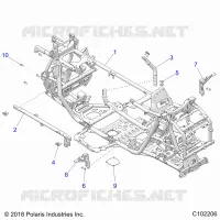 CHASSIS, MAIN CADRE