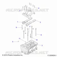 ENGINE, CULASSE