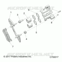 FREIN AVANT CALIPER