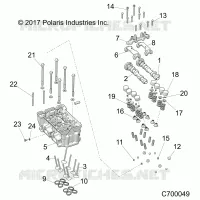 CYLINDRE HEAD AND VALVES