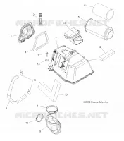 MOTEUR, PRISE D'AIR