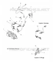 SYSTÈME D'ALIMENTATION, RAIL, LINES and CORPS DE PAPILON