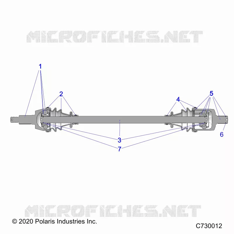 SYSTÃˆME DE TRANSMISSION, FRONT HALF SHAFT