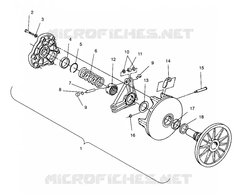 EMBRAYAGE DE TRANSMISSION ASSEMBLY XLT 0940767, XLT SP 0940667   XLT SKS 0940567 (4925022502025A)