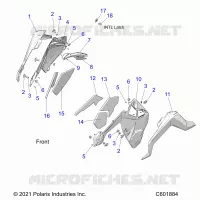 PANNEAUX LATERAUXS AND TRIM