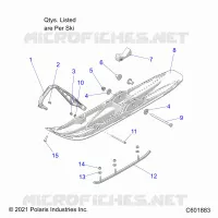 STEERING, SKI ASM. (INTL)