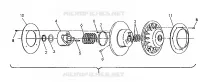 EMBRAYAGE DE TRANSMISSION RXL/RXL SKS (4921322132030A)