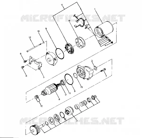 DEMARREUR ASSEMBLY (4916351635047A)
