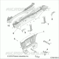CARROSSERIE ARRIERE BUMPER