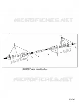 SYSTEME DE TRANSMISSION, FRONT HALF SHAFT