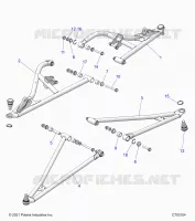 SUSPENSION AVANT CONTROL ARMS
