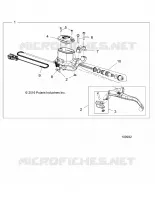 BRAKES, FRONT BRAKE LEVER AND MAITRE CYLINDRE