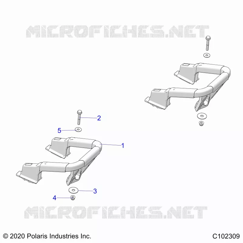 CARROSSERIE ARRIERE RACK, HANDGRIPS