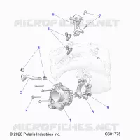 SYSTÃˆME D'ALIMENTATION, THROTTLE BODY/FUEL RAIL