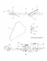 ELECTRICITE, TAILLAMP AND MARCHE ARRIERE LAMP