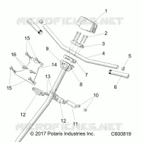 DIRECTION, H-BAR, DIRECTION POST, GRIPS