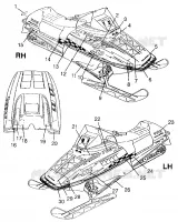 EMBLEMES 700 XC 0971766 (4941814181A011)