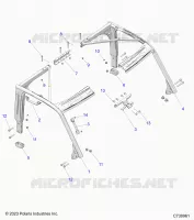 CHASSIS, CAB CADRE