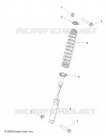 SUSPENSION ARRIERE SUPPORT AMORTISSEUR 
