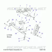 TRIANGLES SUSPENSIONS AVANT 