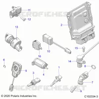 ELECTRICITE, SWITCHES, SENSORS, ECU AND CONTROL MODULES