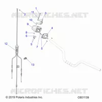 MOTEUR, THROTTLE CONTROL ASM.