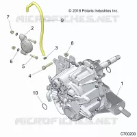 SYSTÃˆME DE TRANSMISSION, MAIN GEARCASE MOUNTING