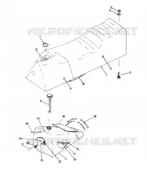 SIEGE/RESERVOIR ASSEMBLY SuperTrak (4921292129003A)