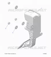 ENGINE, PEDALE D'ACCELERATEUR