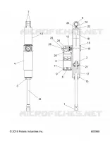 SUSPENSION, AMORTISSEUR ARRIERE TRACK (7044819)
