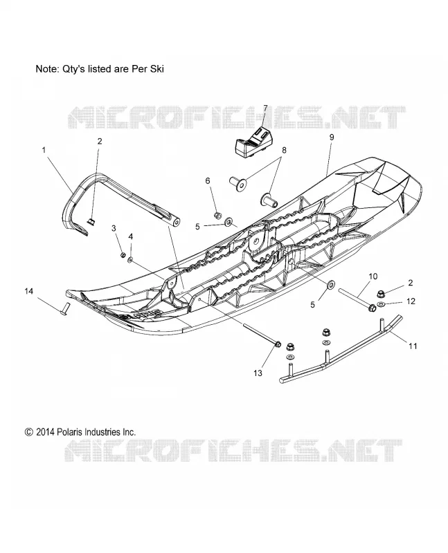 DIRECTION, SKI ASM.