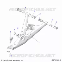 SUSPENSION AVANT CONTROL ARMS LOWER