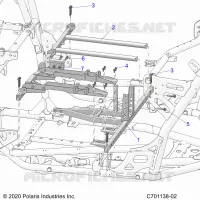 CHASSIS, SEAT AND CENTER FIXATION CONSOLE