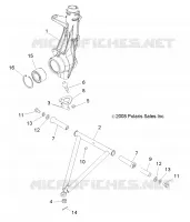 SUSPENSION, A-ARM and SUPPORT MOUNTING